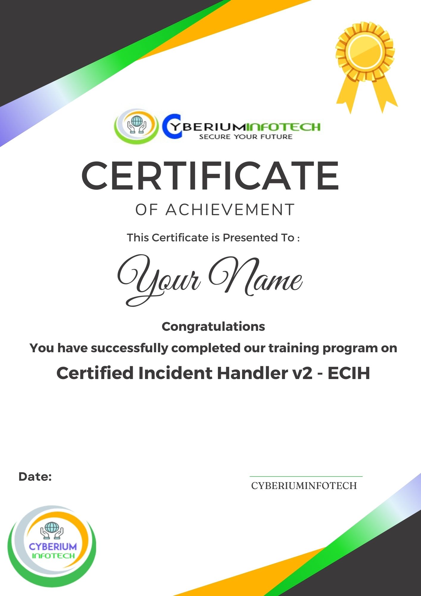 Certified Incident Handler v2 Training and Certification Course Certification